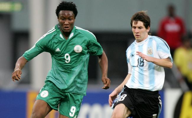 Image result for Mikel and Messi